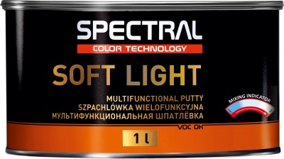 Шпатлевка SPECTRAL SOFT LIGHT 1л фото в интернет магазине Новакрас.ру